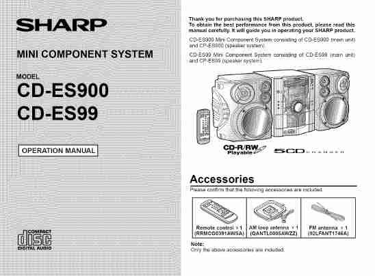 Sharp Stereo System CD-ES900-page_pdf